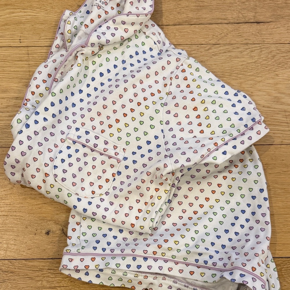 roller rabbit “disco hearts” pajamas